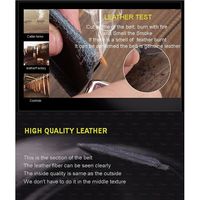 Męskie automatyczne pasy z klamrami dla mężczyzn autentyczne pasy trend pasy męskie ceinture Fashion designer kobiety jean pas długi 110-150 6